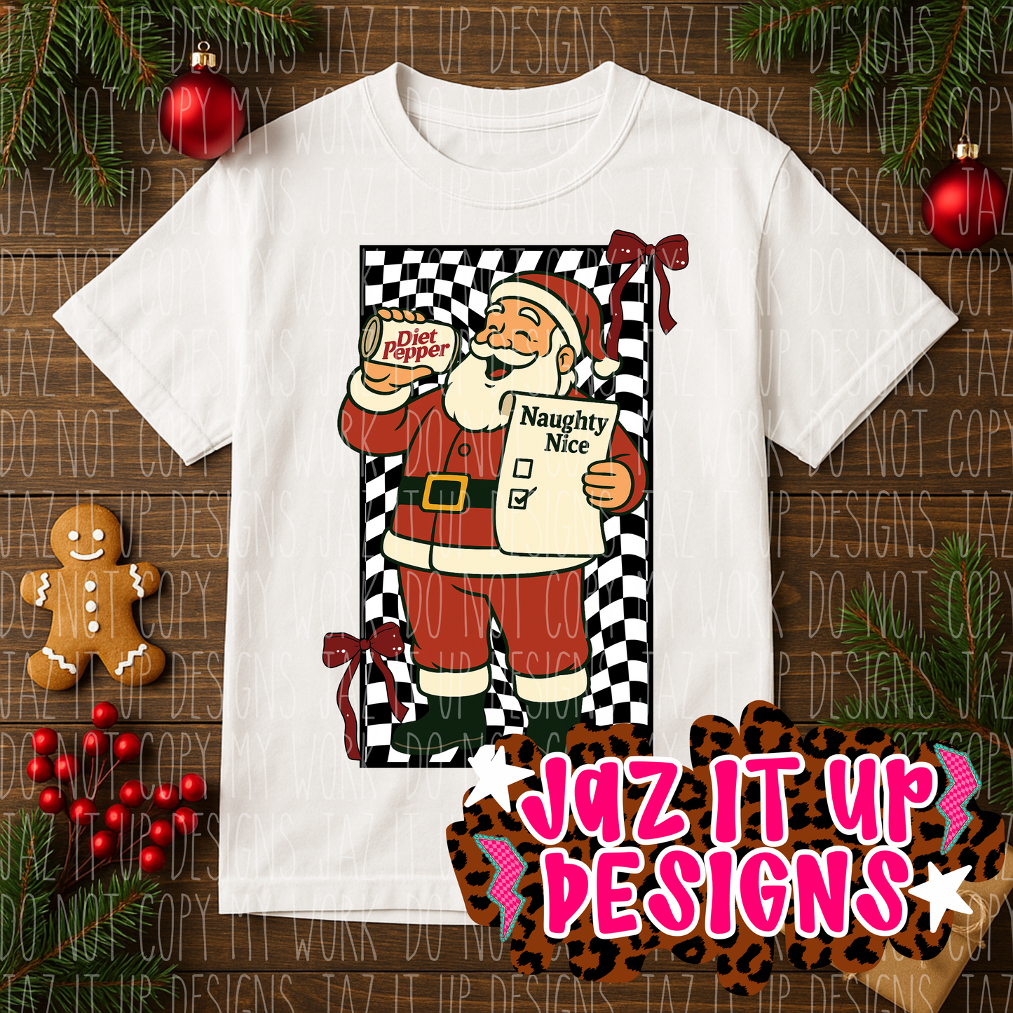 DIET PEP SODA POP SANTA PNG