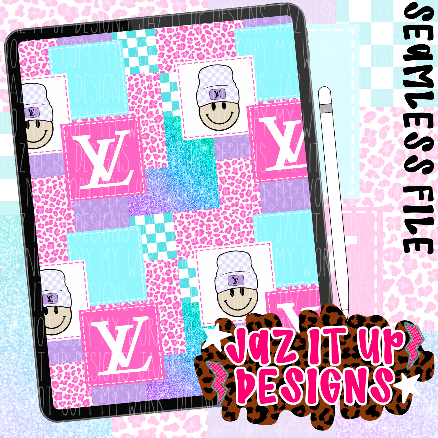 RAINBOW BOUJEE PATCHWORK + CORDS