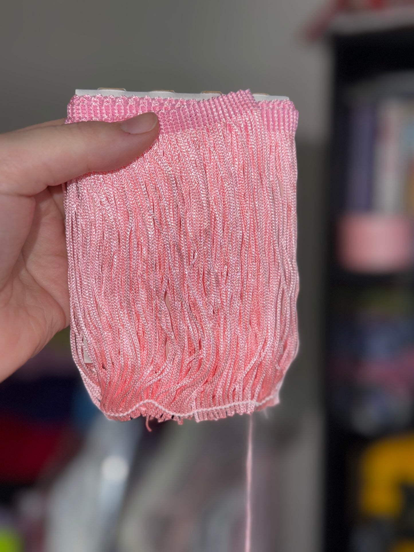 Soft Pink Fringe