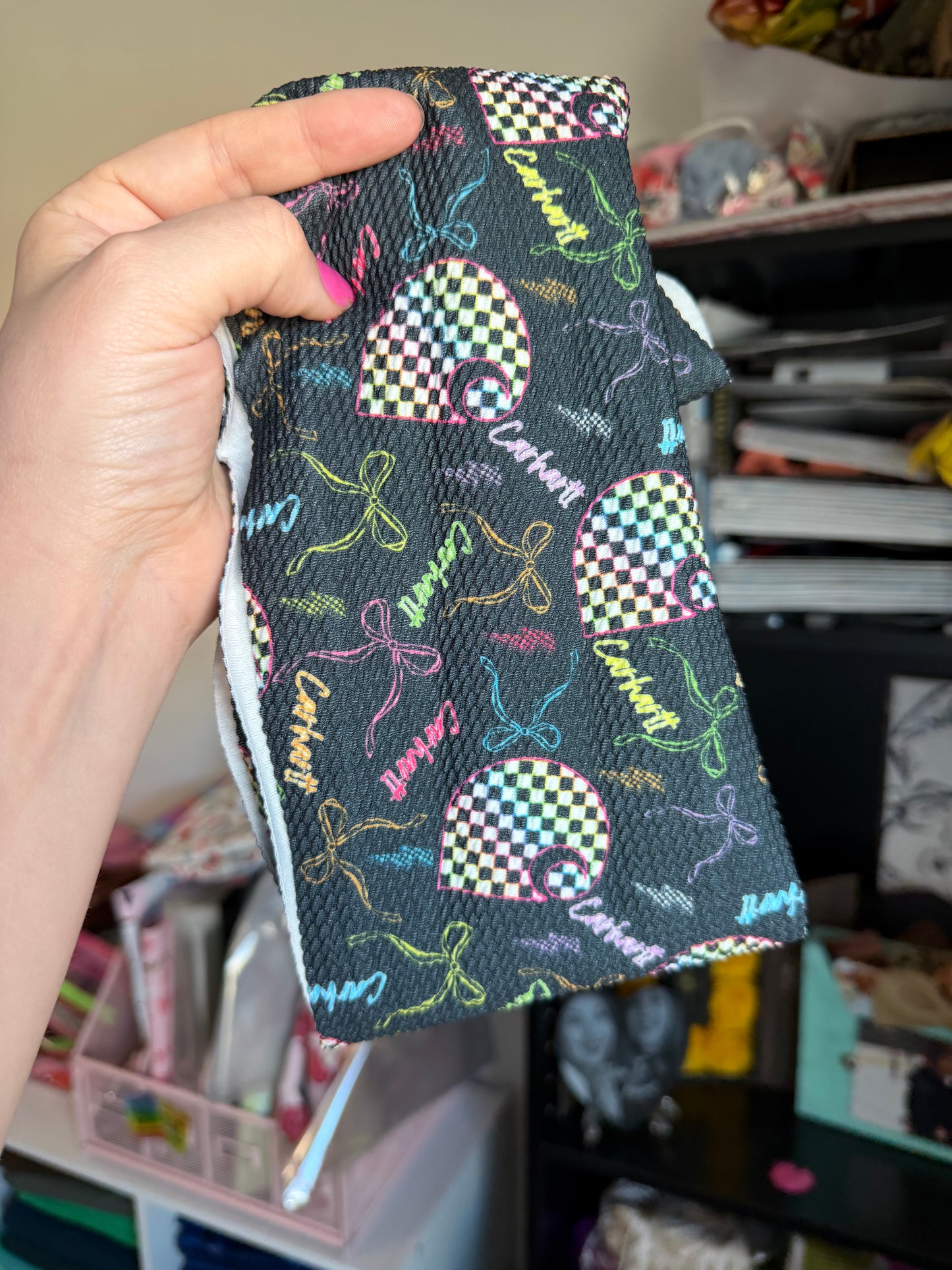 5xWOF BULL RAINBOW CAR BOWS