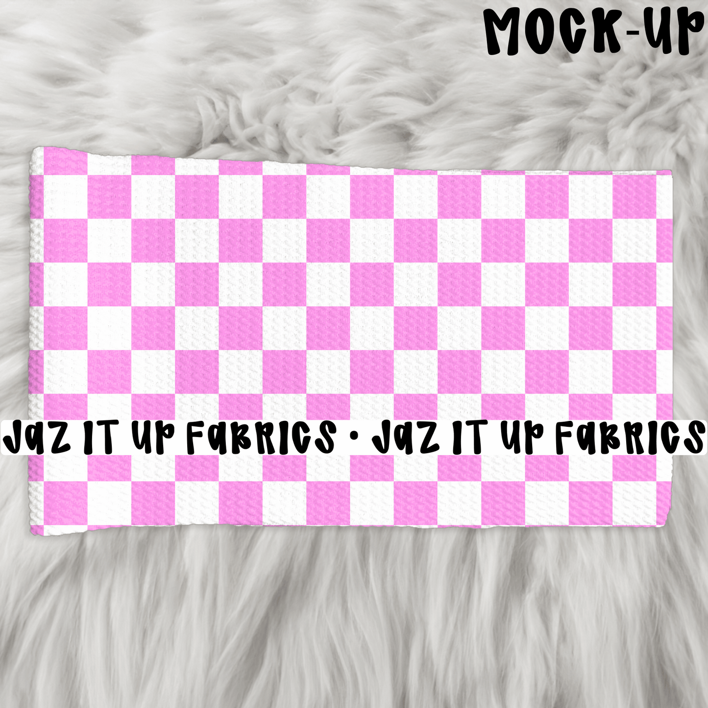 5XWOF BULL PINK CHECK