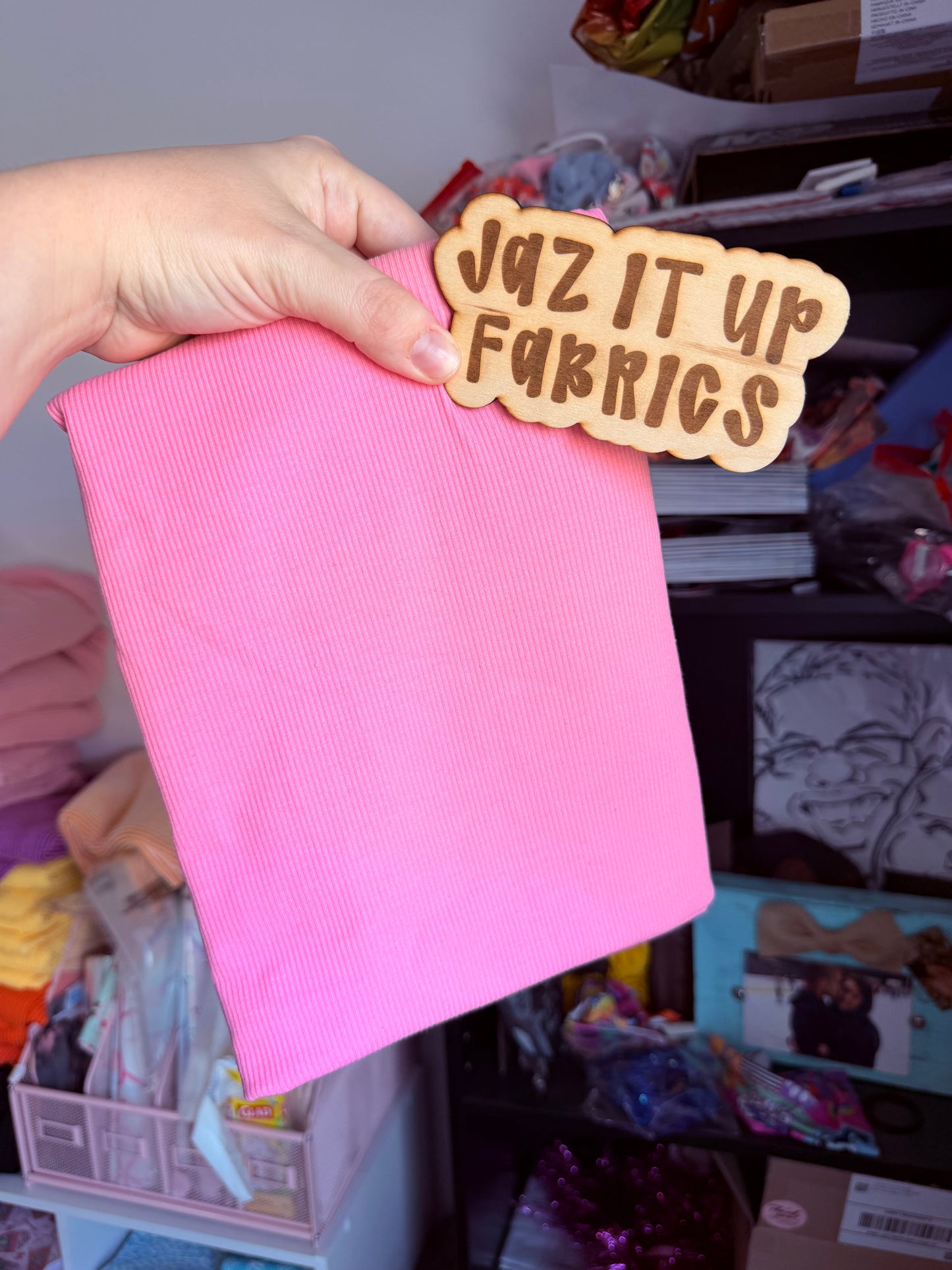 Bubble Gum 2x2 Skinny Rib 1Y