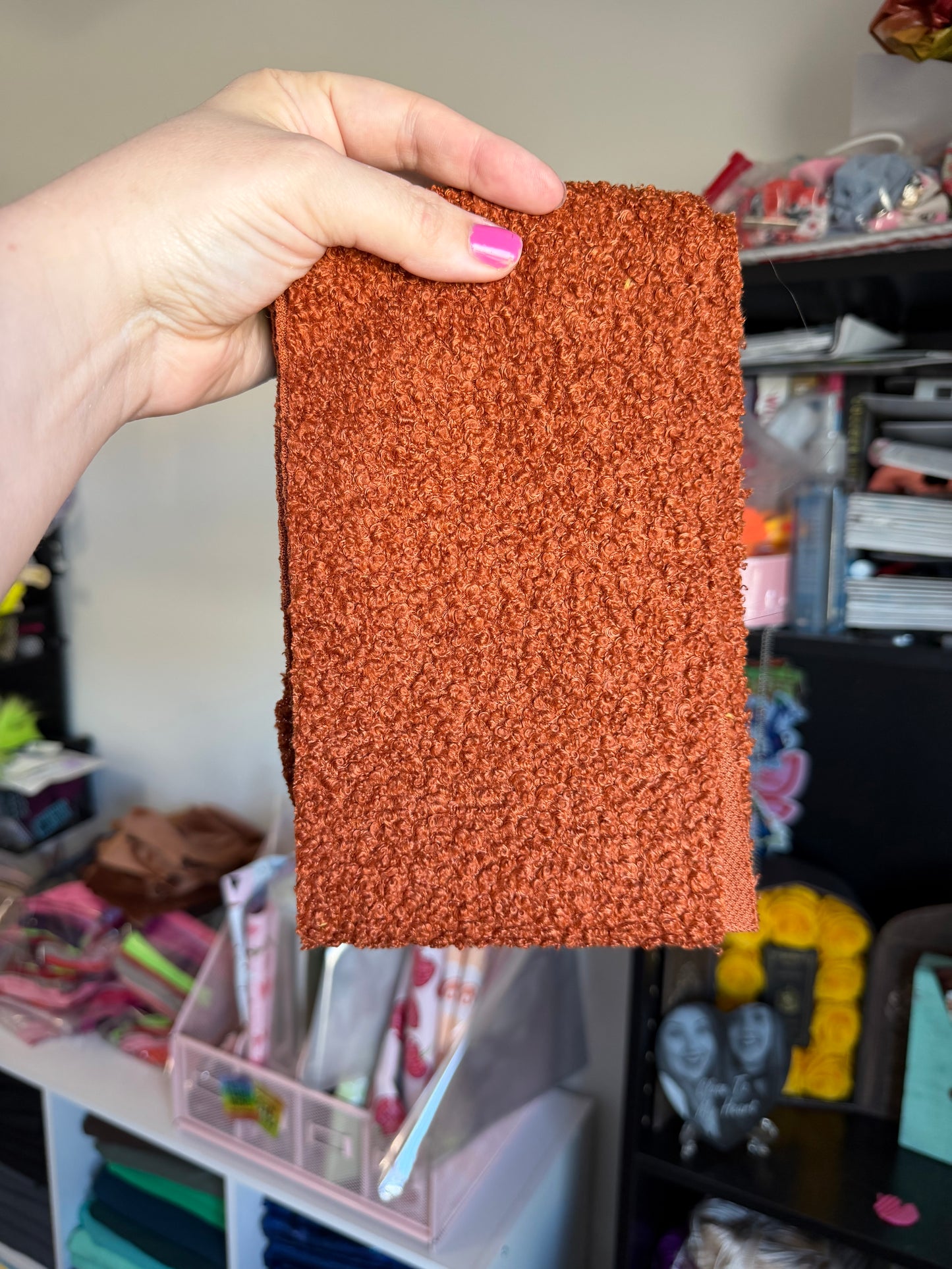 5xWOF TEDDY SHERPA BROWN