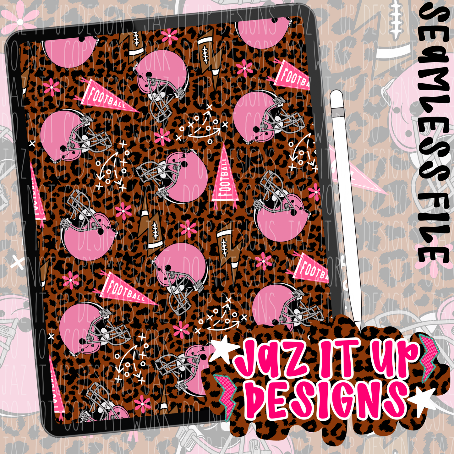 FOOTBALL - PINK HELMET 2.0