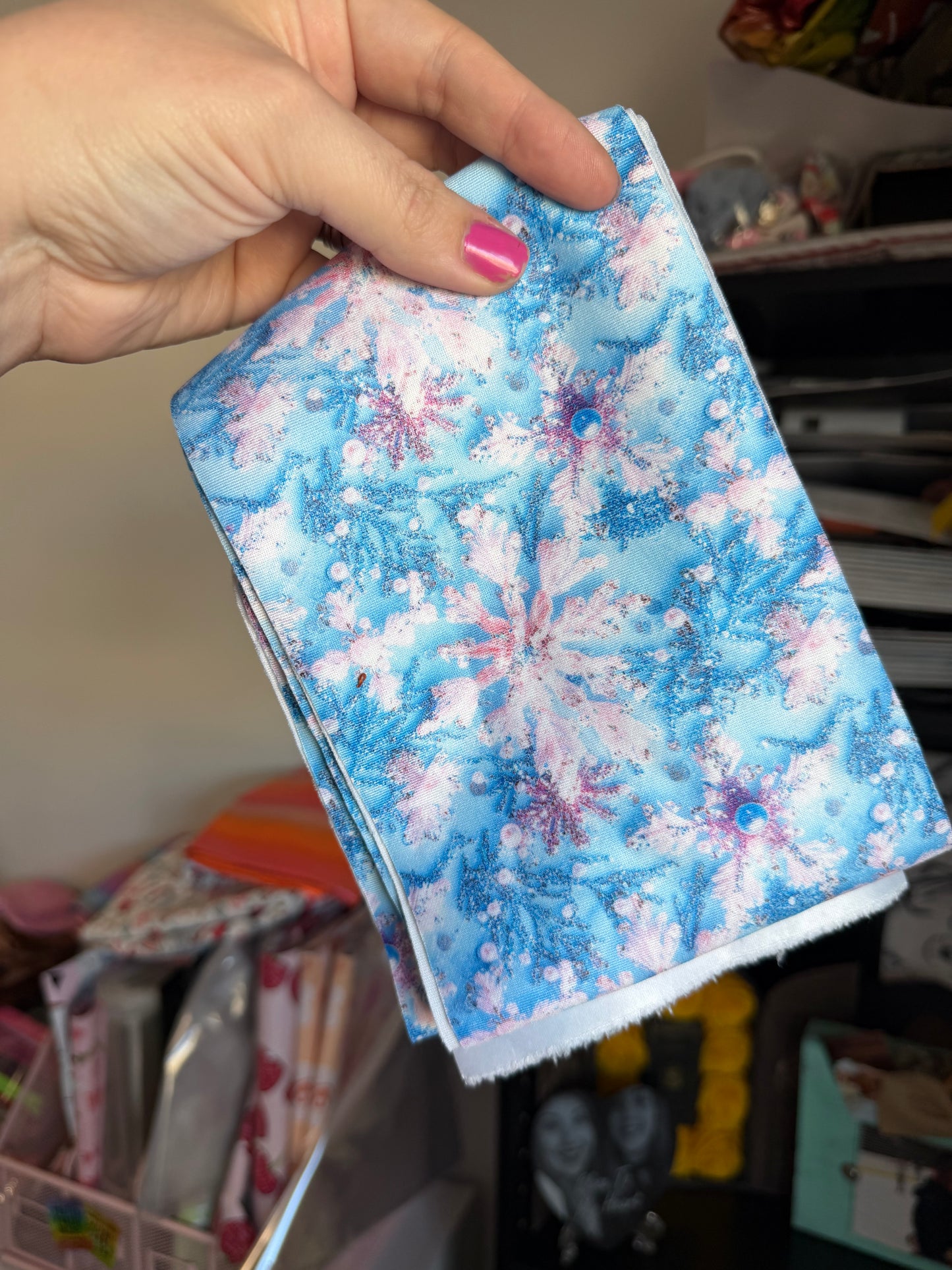 5xWOF THIN SCUBA SNOWFLAKES