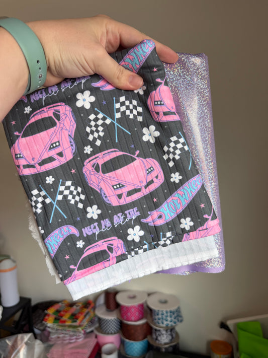 Hot Cars Wide 1Y + Lilac Glitter4Way 1Y