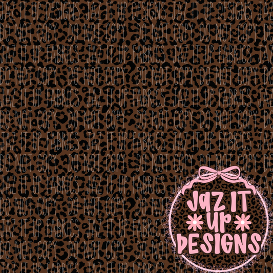 *Digital File* Leopard 300DPI Seamless File