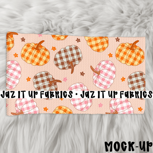 5xWOF BULL PLAID PUMPKINS