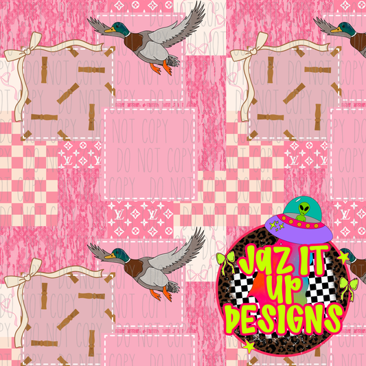 *Digital File* Duck Patch 300DPI Seamless File