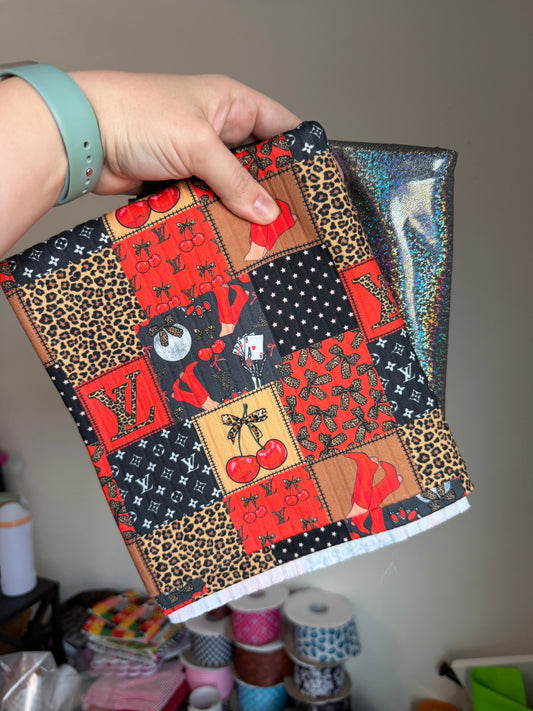 Boujee Cherry Wide 1Y + Black Glitter4Way 1Y