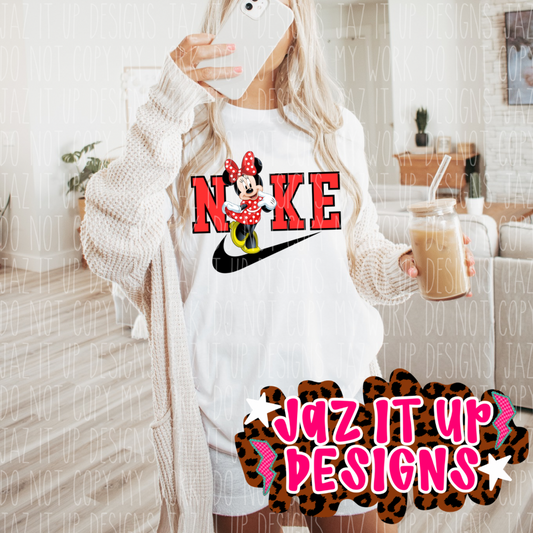 SWOOSH GIRL MOUSE PNG