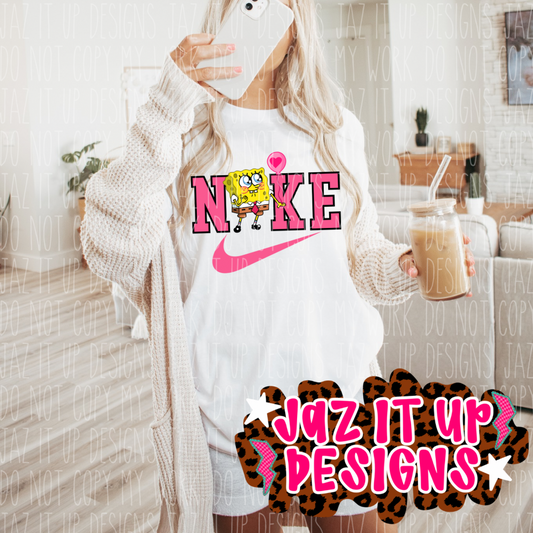 SWOOSH SPONGE HEART PNG