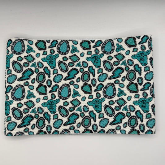 5xWOF BULL TURQUOISE