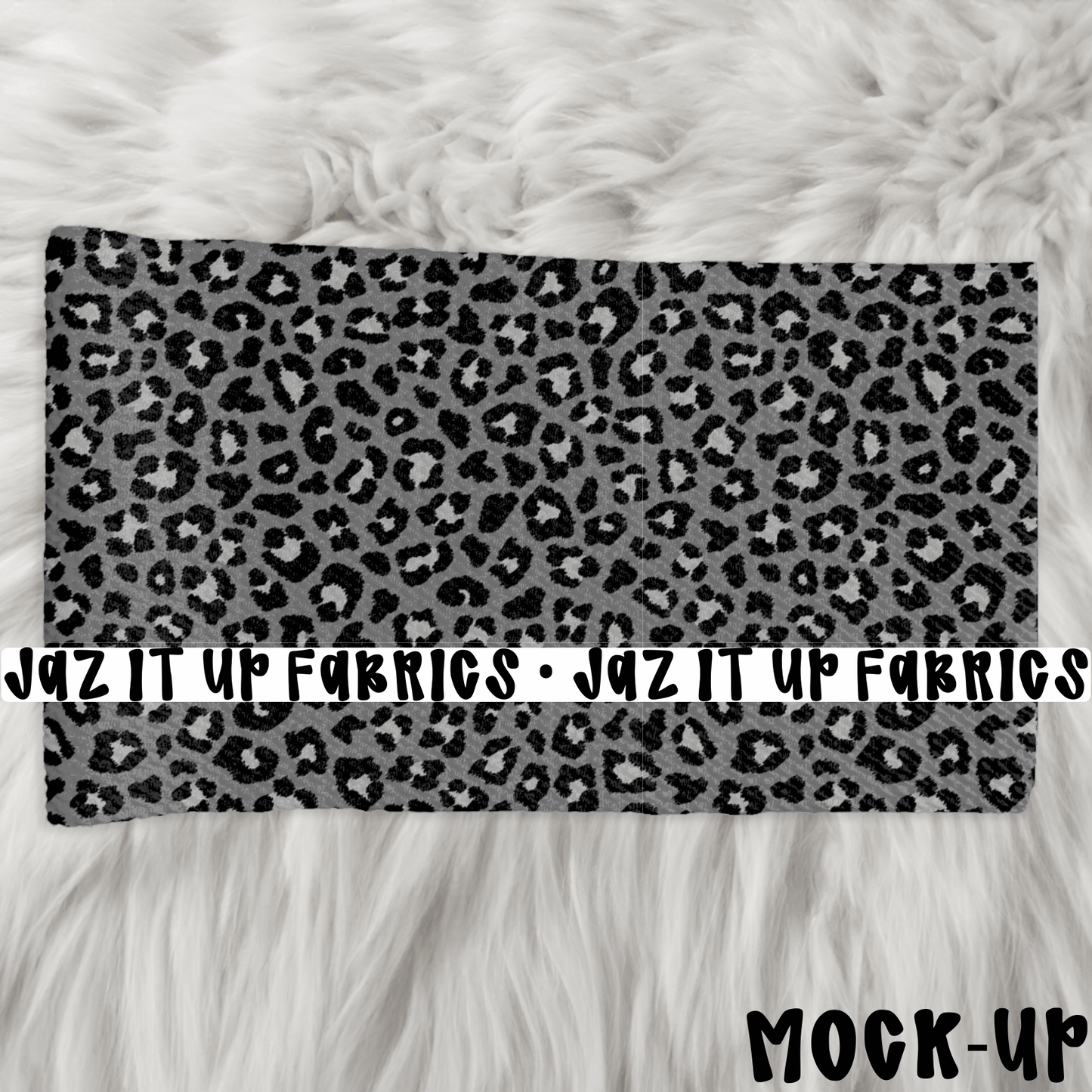 5xWOF BULL GRAY LEOPARD