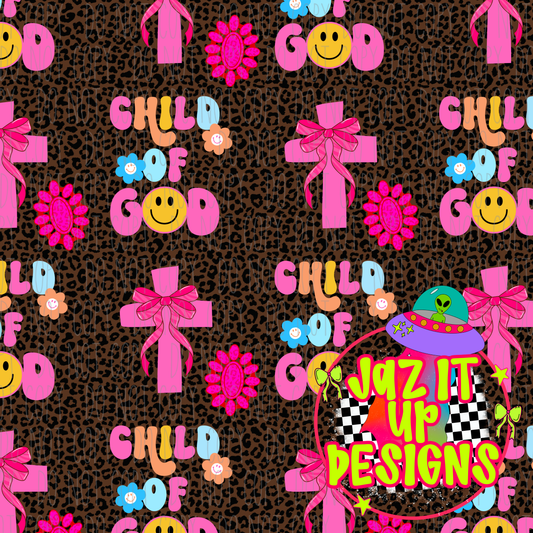 *Digital File* Child of God 300DPI Seamless File