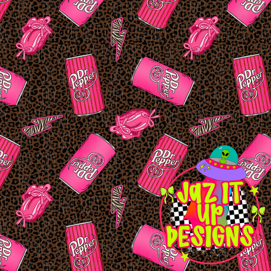 *Digital File* Pink Pep 300DPI Seamless File