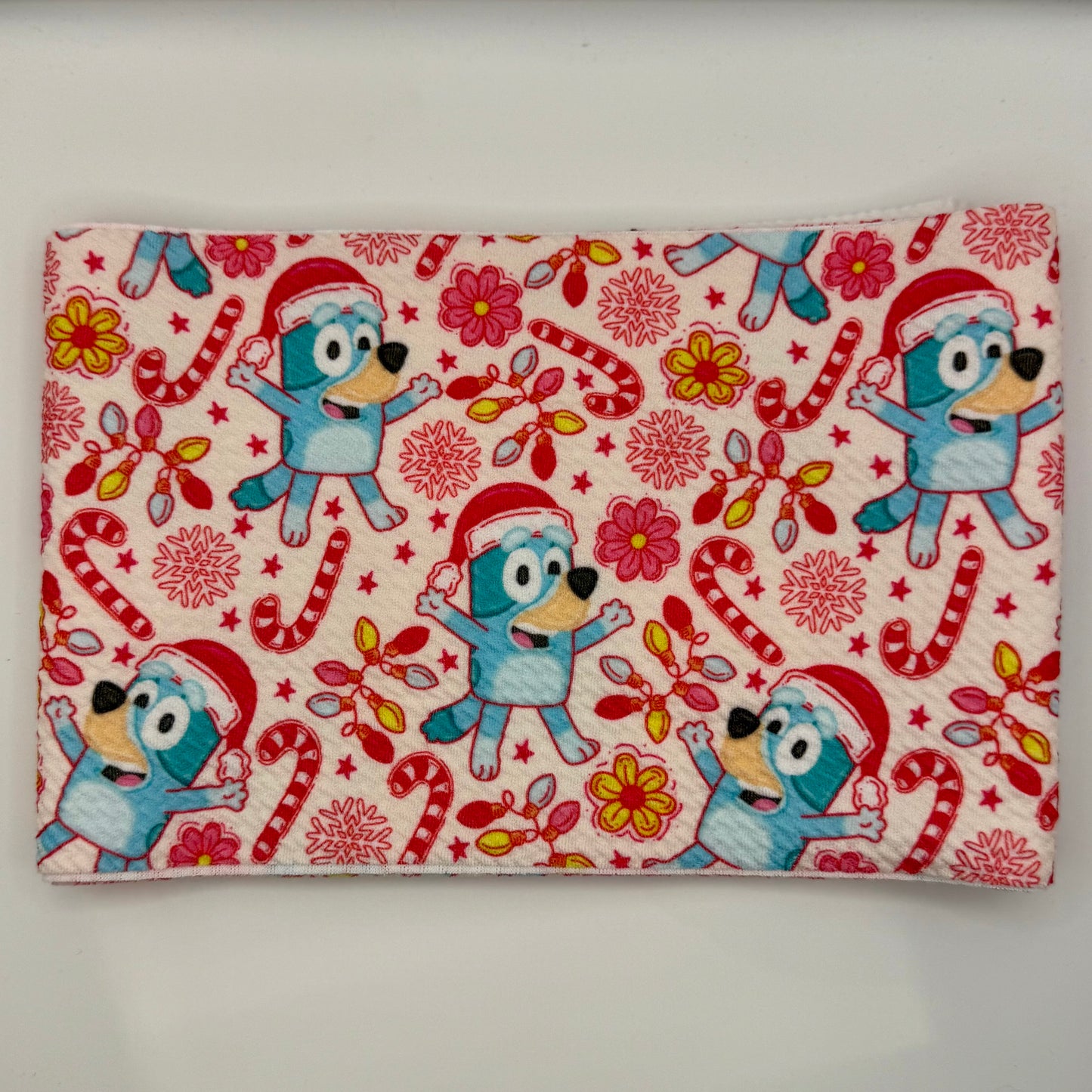 5xWOF BULL HEELER CANDY CANE