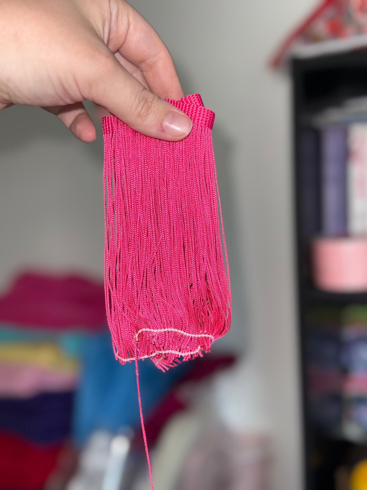 Hot Pink Fringe