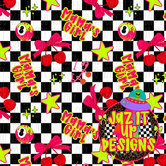 *Digital File* Mama’s Girl 300DPI Seamless File