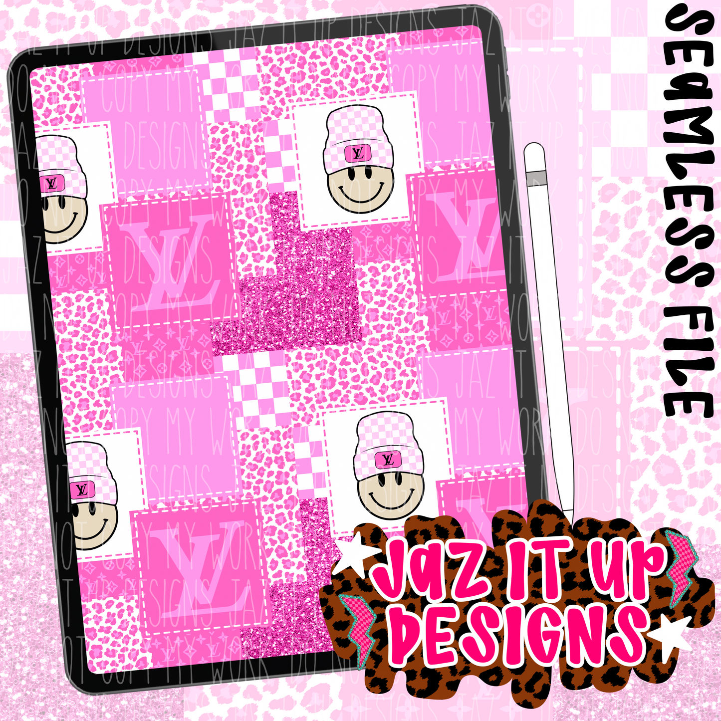 PINK BOUJEE PATCHWORK + CORDS