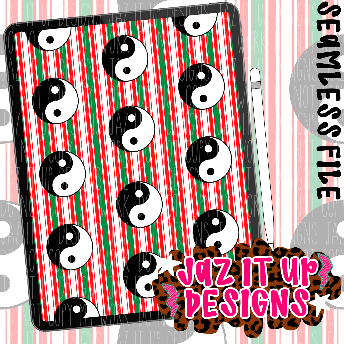 YIN YANG HOLIDAY STRIPES