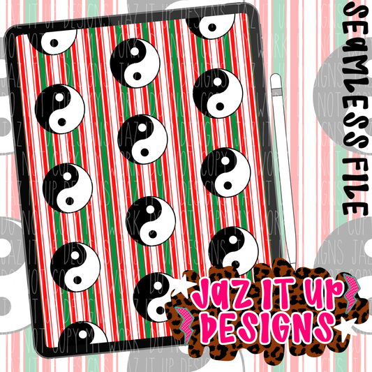 YIN YANG HOLIDAY STRIPES