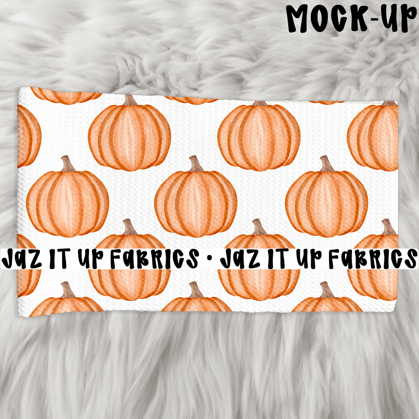 5xWOF BULL WATERCOLOR PUMPKINS