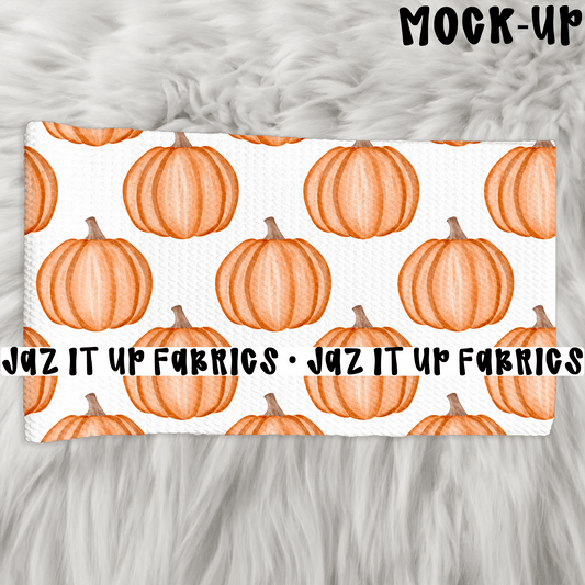 5xWOF BULL WATERCOLOR PUMPKINS