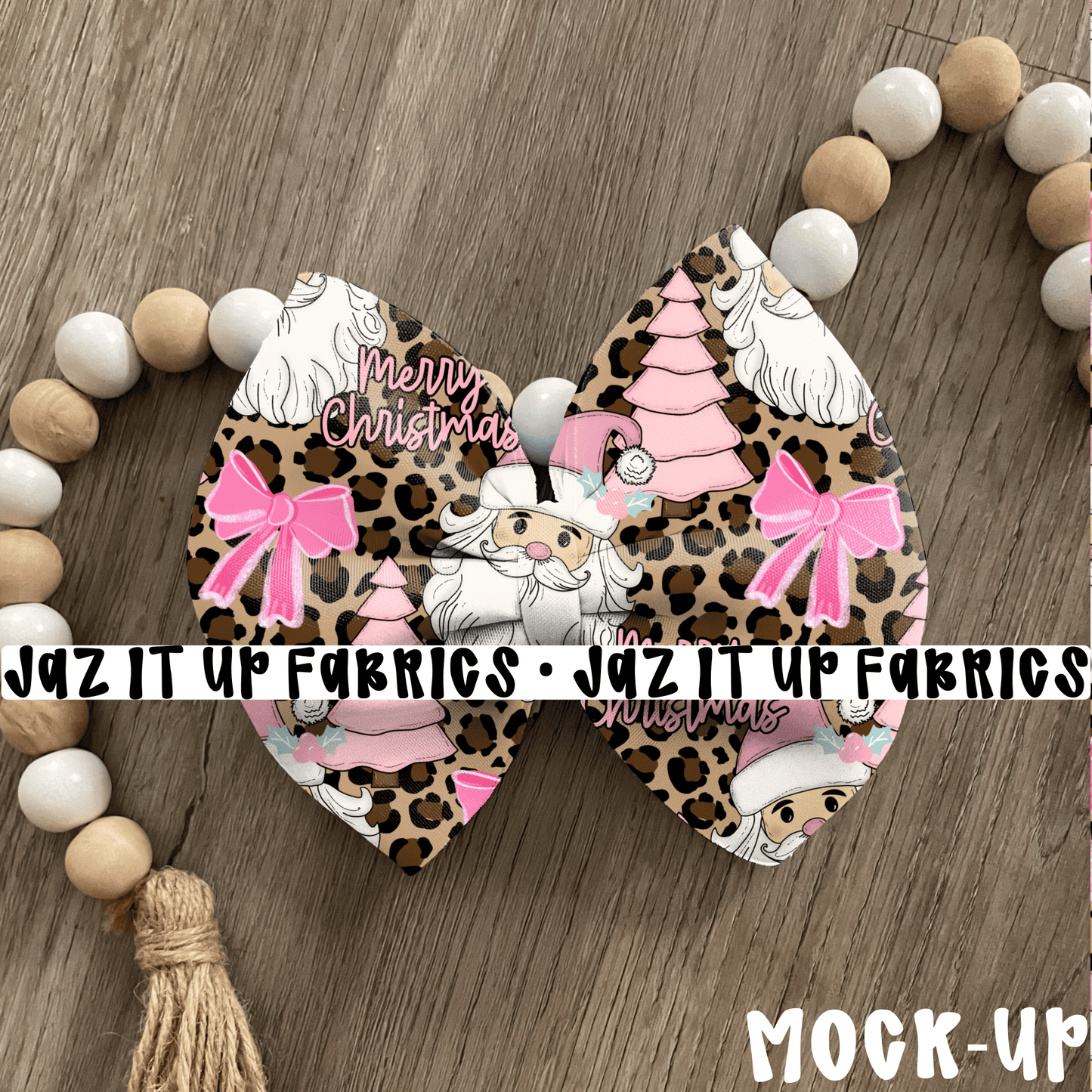 5xWOF THIN SCUBA MERRY CHRISTMAS