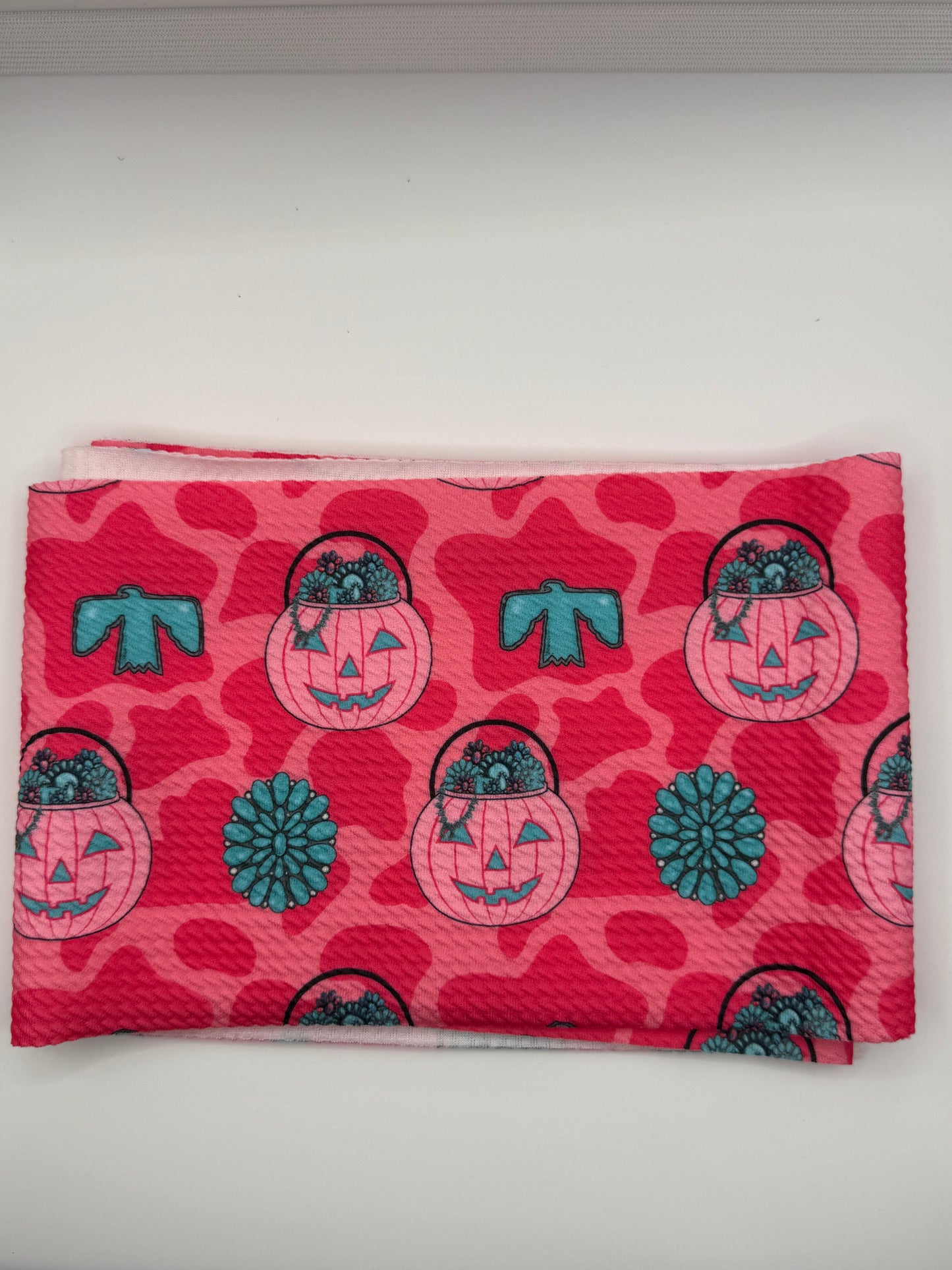 5xWOF BULL TURQUOISE PUMPKIN BUCKETS