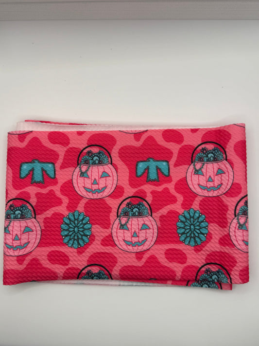 5xWOF BULL TURQUOISE PUMPKIN BUCKETS