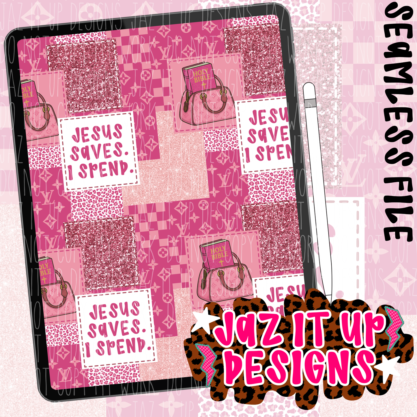 JESUS SAVES. I SPEND.